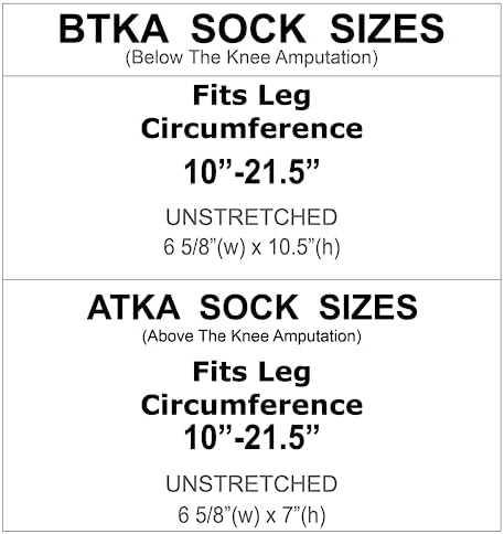 Amputee Stump Sock, Australian Map Flag V1, 3Ply Stump Sock