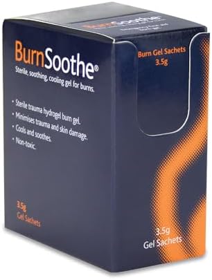 Reliance Medical 3.5 g Burnsoothe/Reliburn Burn Blot Sachet - Box of 25