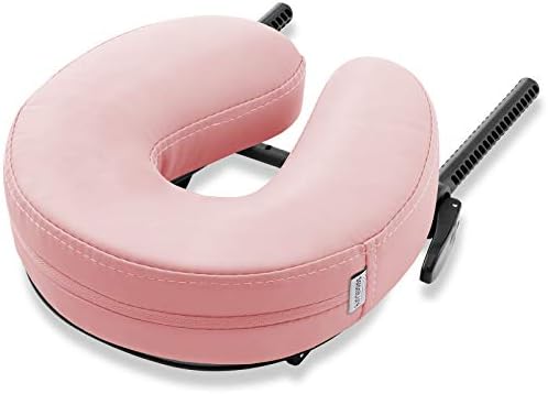 Saloniture Adjustable Massage Table Face Cradle and Pillow 3" Foam - Pink