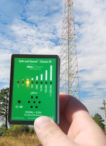 Safe and Sound Classic III Radio Frequency 5G Detector New 2024 Release by Safe Living Technologies Inc