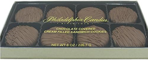 Philadelphia Candies Milk Chocolate Covered OREO Cookies Net Wt 8 oz