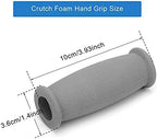 Crutch Hand Grip, AHIER Soft Rubber Crutches Handle Replacement Covers Medical Drive Cane Crutch Handgrips