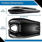 Inflatable Portable Wash Basin - Salon Equipment, Mobile Hair Washing Aid for Disabled, Seniors & Children