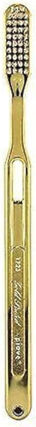 55Dental Gold Toothbrush | Tynex Bristle | Medium Soft | 18K Gold Plated Toothbrush