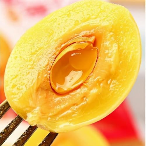 JOIYSVEN– Chinese Snacks | Peach Snacks | Preserved Fruit Delicacies | Sweet & Sour Crispy Peaches Chinese Dried Fruit |per pack Dorm Office Essential Exotic Dry Fruits95g/3.35oz (5 packs)