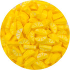 NCS Lemon Wedge Shaped Edible Sprinkles – Yellow Cupcake & Cake Decorations, 8 oz