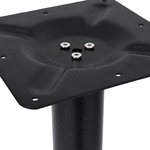 vidaXL Bistro Table Leg Black Cast Iron Standard Durable
