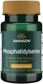 Swanson Phosphatidylserine 100 Milligrams 30 Sgels