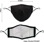 Washable Reusable Cloth Face Masks for Women Men 10 Pack