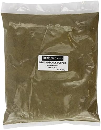 JustIngredients Black Pepper Ground Loose 500 g