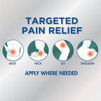 Thera|Care Maximum Strength OTC Pain Relief Patch | 4% Lidocaine Patch | 3.9” x 5.5” | 6-Count Box