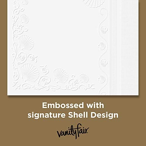 Vanity Fair Entertain Paper Napkins, 40 Count, Disposable Napkins Made For Entertaining And Events