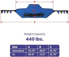 Medacure Sit to Stand Lift Sling - Standard Sling for Stand Assist Lifts with Universal Compatibility with Sara Stedy, Lumex, ProHeal, Invacare, and More - 44" W x 15" L