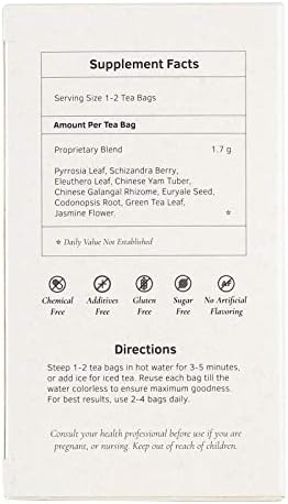 Health King Kidney Fortifier Herb Tea, Teabags, 20 Count Box