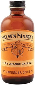 Nielsen-Massey Pure Orange Extract for Baking, Cooking and Drinks, 4 Ounce Bottle