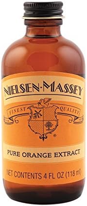 Nielsen-Massey Pure Orange Extract for Baking, Cooking and Drinks, 4 Ounce Bottle