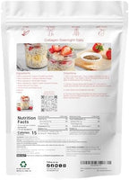 Micro Ingredients Organic Strawberries Sliced, 6.4oz | 100% Natural Fruit | Freeze Dried Strawberry Source | No Sugar & Additives | Healthy Snack & Topping for Beverages or Recipes | Non-GMO, Vegan