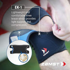 Zamst EK-1 Sports Knee Brace - Lightweight Compression Knee Brace for Men and Women with Open Panel Design - for General Knee Support and Knee Pain Relief - X-Large
