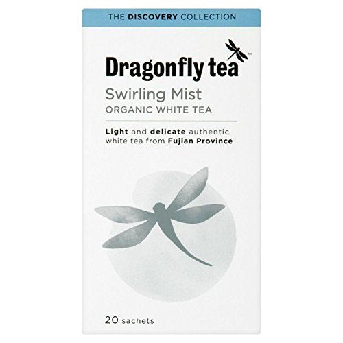 Dragonfly Organic Swirling Mist White Tea - 20 per pack