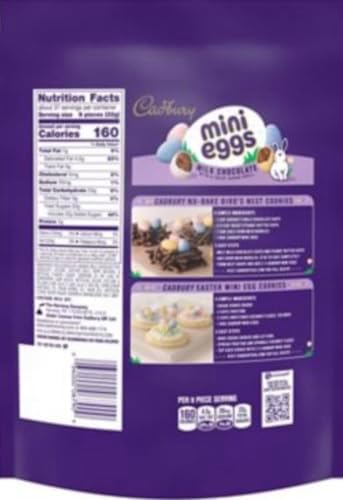 Cudbury Mini Eggs Large Size Bag- 42 ounces