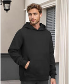 Unisex Basic Hoodie Women Men Oversized Plain Hooded Sweatshirt Casual Fleece Long Sleeve Pullover Fall Sweater 2025