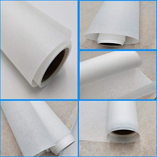 Nonstick Parchment Paper Roll for Baking, Reusable Food Grade Waterproof&Oilproof Wax Paper, 12" x 66' Heavy Duty Roasting Pan Liner for Oven Air Fryer Kitchen Barbecue[White]