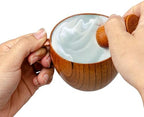 Grandslam Shaving Brush Set Pure Badger Hair Shaving Brush with Solid Wood Handle and Wooden Shaving Soap Bowl for Men Easy to Lather Fits Wet Shaving…