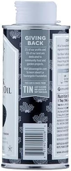 La Tourangelle, Black Truffle Oil, Complex Gourmet Earthy Flavor for Drizzling over Pasta, Popcorn, Vegetables, Potatoes, Soup and More, 8.45 Fl Oz