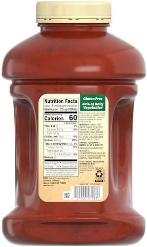 Prego Mushroom Pasta Sauce, 67 oz Jar