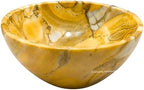 Conglomerate Jasper Crystal Bowl - 2 Inch Decorative Bowls for Room and Home Decor - Gemstone Healing Crystals for Elegant Display, Positive Energy Balance and Gift