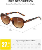 3 Pack Bifocal Reading Sunglasses for Women,2 in 1 Sun Readers with Spring Hinge & UV400 Protection