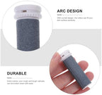 Hemoton 8-Pack Coarse Replacement Roller Heads for Electric Foot File Pedicure Tool Durable Grinding Tool Replacement Heads for Thick Callus Removal and Smooth Feet