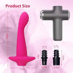 Massage Gun Attachment Pink, Portable Massage Gun Head Accessories for Handheld Electric Body Muscle Massager, Theragun Attachments, Deep Tissue for Relieve and Stimulation