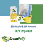 Clear Recycling Bags, 13 Gallon, 240 Count