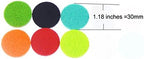 Julie Wang 100PCS 1.18 inches Round Essential Oil Diffuser Felt Pads for Locket Necklace Replacement Refill Pads Thickened Washable Absorbent 30MM