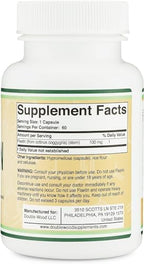 Fisetin Supplement - 100mg of Bioactive Flavnonols, 60 Count (Bioflavonoid Polyphenols Supplement Similar to Apigenin, Luteolin, and Quercetin) Aging Support Senolytic by Double Wood