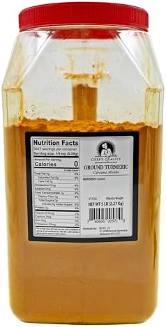 Chef's Quality Turmeric Ground 5lb