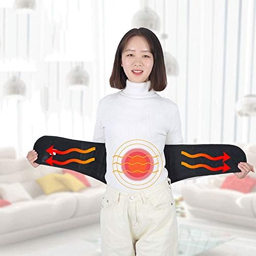 Breathable Lumbar Brace,Far Infrared Lumbar Belt for Men Women Back Support Belt 24 Magnets Fever (Size : M)
