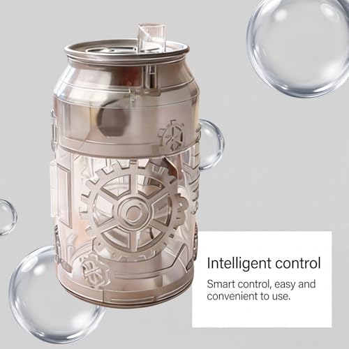 Smart Essential Oil Diffuser, Beverage Cans Shape, Mute 5-Speed USB Charging Controlling Odors and Purifying the air