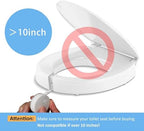 Universal Pee Deflector for Toilet Seat with Toilet lid Lifter, Toilet Splash Guard Prevents Kids and Adult from Peeing Splash Size 11.5 * 8.3” (1PC)