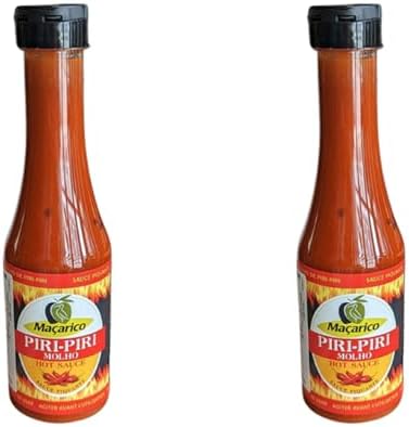 Peri Peri Molho Piri Piri Portuguese Spice Hot Sauce 200ml (Pack of 2)