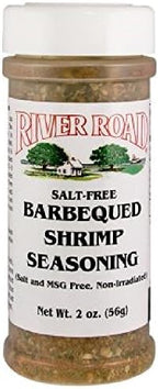 River Road Salt-Free Barbequed Shrimp Seasoning, 2 Ounce Shaker