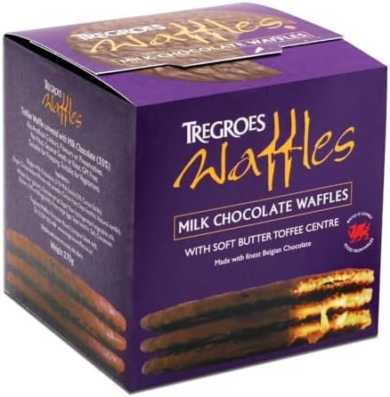 Tregroes Milk Chocolate Waffles