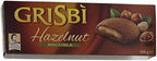 Vicenzi: "Grisbi Hazelnut" Italian Shortcrust Biscuits filled with Hazelnut Cream * 5.3 Ounces (150g) Package (Pack of 6) * [ Italian Import ]