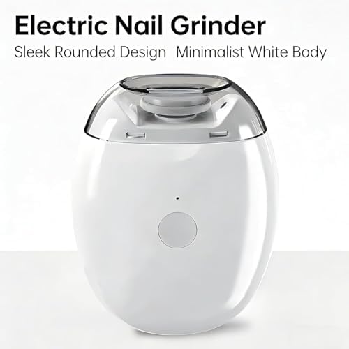 2 Pcs Universal Automatic Fingernail Grinder, 2026 Portable 3 in 1 Electric Nail Clippers with LED Light & 3 Speeds, Silent Auto Fingernail Cutter and Polishing Trimmer
