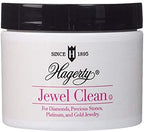 Hagerty Luxury Jewelry Cleaner Fine Jewelry - Professional Grand Jewelry Cleaner for Diamonds, Gold, Platinum, Precious Stones and More – Includes Dipping Basket and Brush, Kosher Certified, 7 Oz.