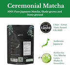 Heapwell Japanese Matcha – Premium & Ceremonial & AAA Grade Matcha Tea | Authentic Japanese Origin (1.05oz (30g), Ceremonial Grade)