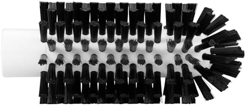 Vikan 5380639 Pipe Cleaning Brush, 2.5", Stiff, Black
