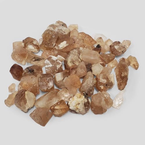 Natural Rough Brown Topaz Crystal Gemstones 4 to 5 Grams