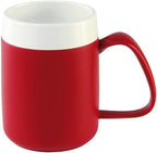 NRS Healthcare Red/White Thermo Insulated Mug with Extra Large Handle